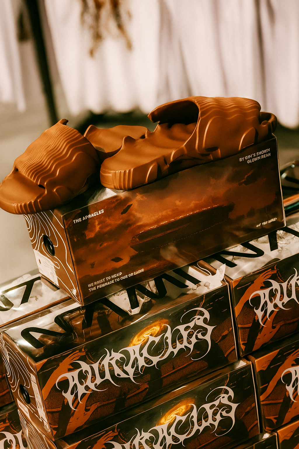 Brown Nami Slides